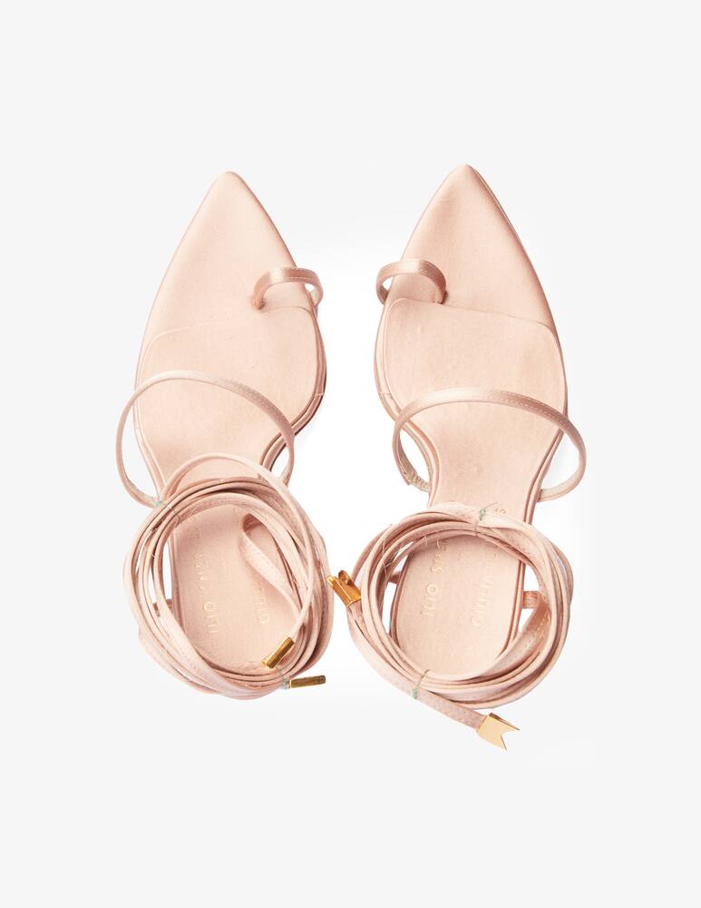 rinascente Ilio Smeraldo Heeled sandals by Giulia De Lellis - beige