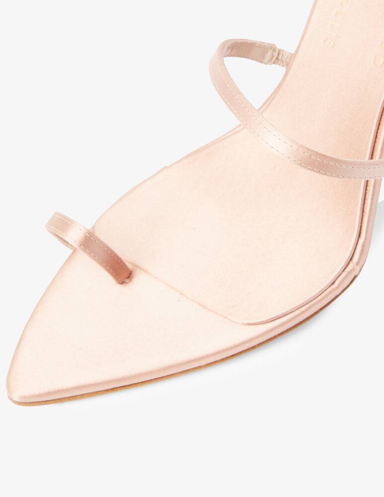 rinascente Ilio Smeraldo Heeled sandals by Giulia De Lellis - beige