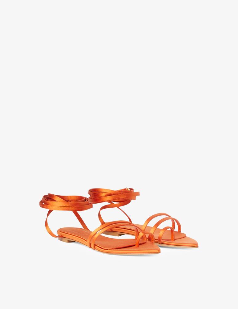 rinascente Ilio Smeraldo Sandali bassi Sole by Giulia De Lellis - arancione