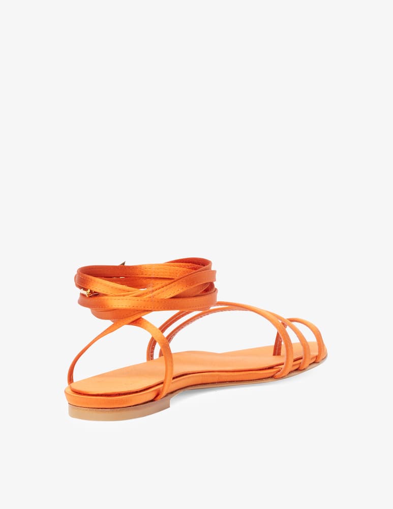 rinascente Ilio Smeraldo Sandali bassi Sole by Giulia De Lellis - arancione