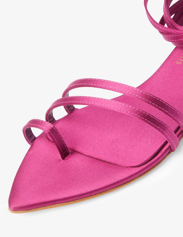 Ilio Smeraldo Sole flat sandals by Giulia De Lellis - pink - picture 5 Ilio Smeraldo Sole flat sandals by Giulia De Lellis - pink - picture 5