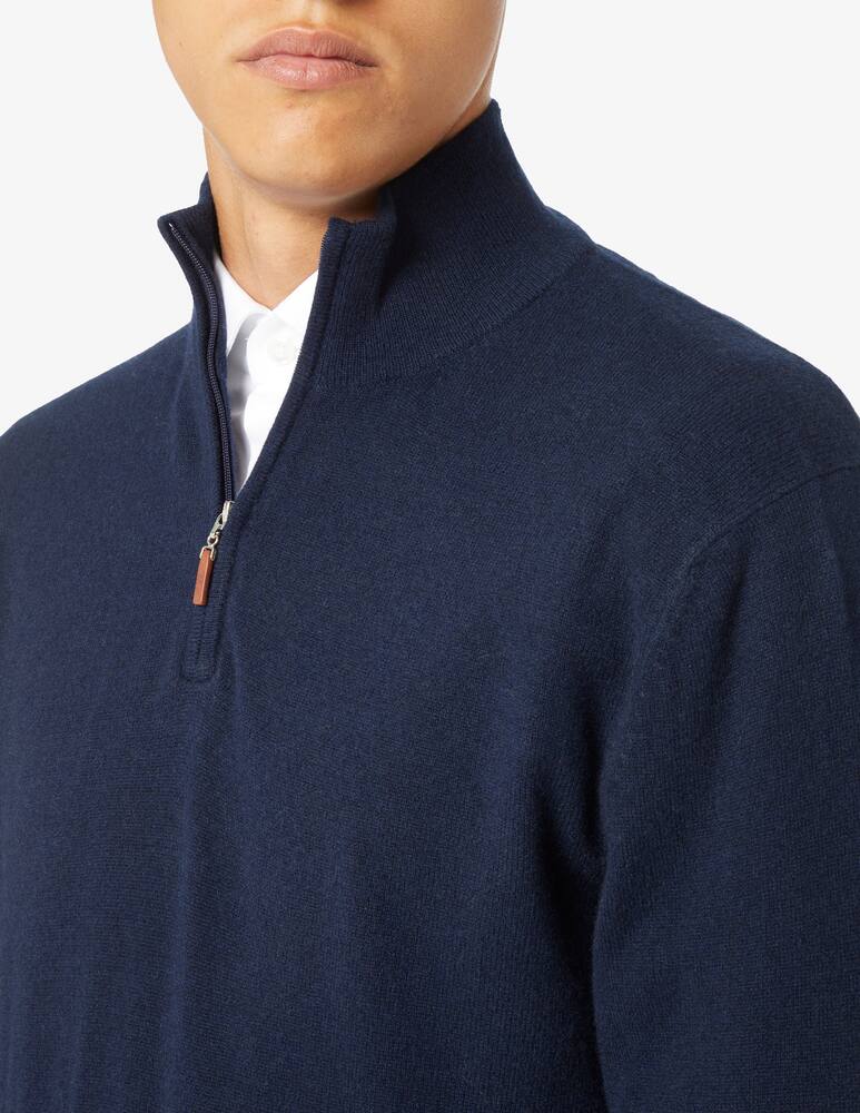 rinascente Pure Cashmere Maglia mezza zip in cashmere