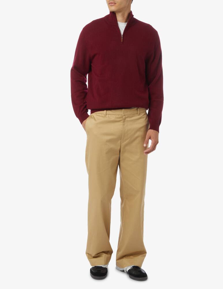 rinascente Pure Cashmere Cashmere half zip jumper