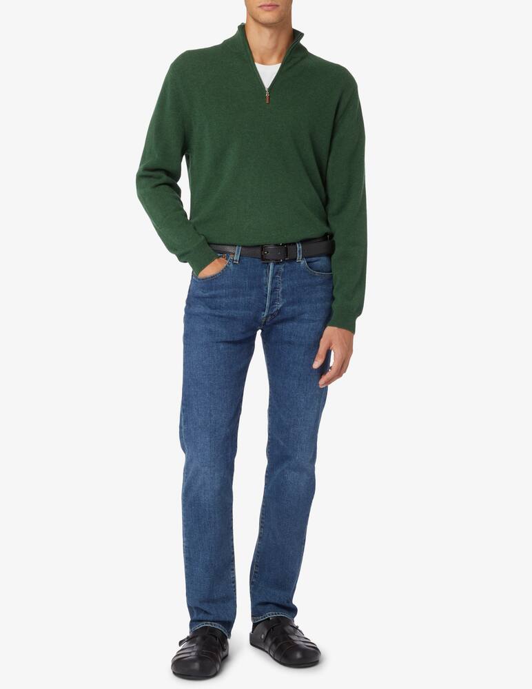 rinascente Pure Cashmere Cashmere half zip jumper