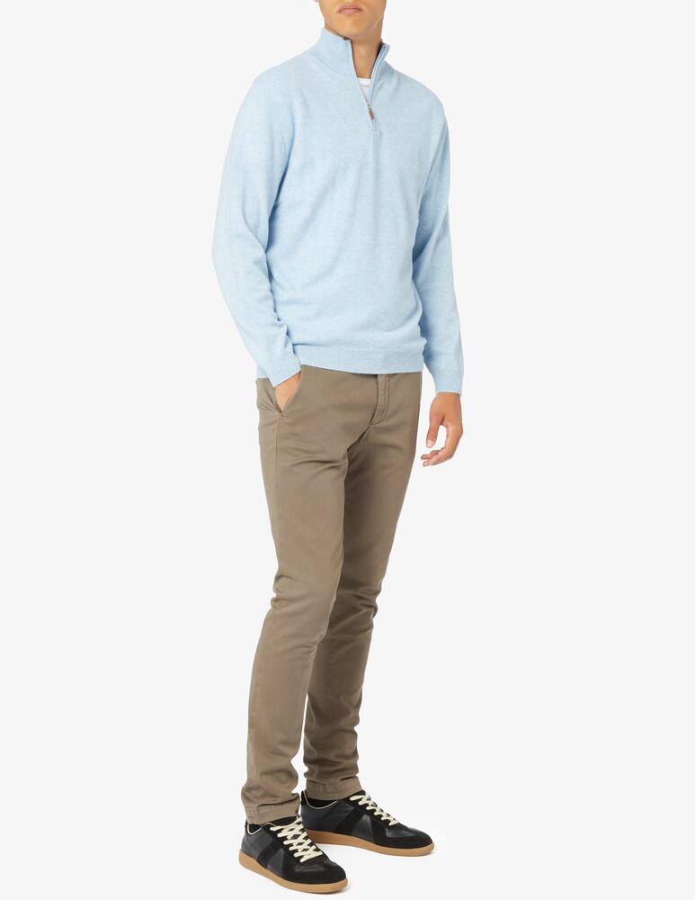 rinascente Pure Cashmere Maglia mezza zip in cashmere