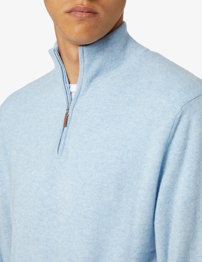 rinascente Pure Cashmere Maglia mezza zip in cashmere