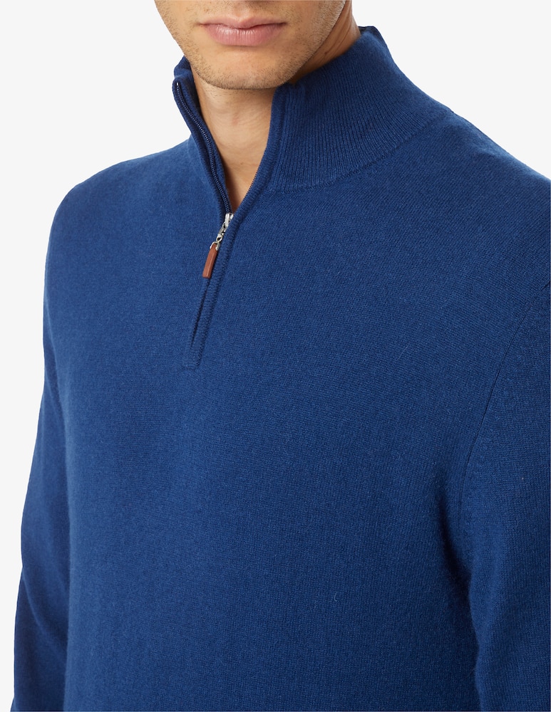 Pure Cashmere Maglia mezza zip in cashmere - immagine 3 Pure Cashmere Maglia mezza zip in cashmere - immagine 3