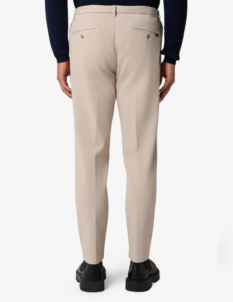 rinascente At.p.co Pantaloni Berlino in cotone tencel micro diagonale