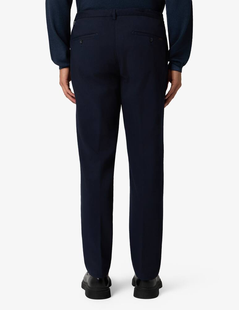 rinascente At.p.co Pantaloni Berlino in cotone tencel micro diagonale