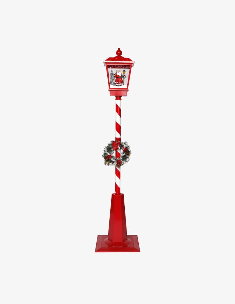 rinascente Timstor Lantern Santa Snowing