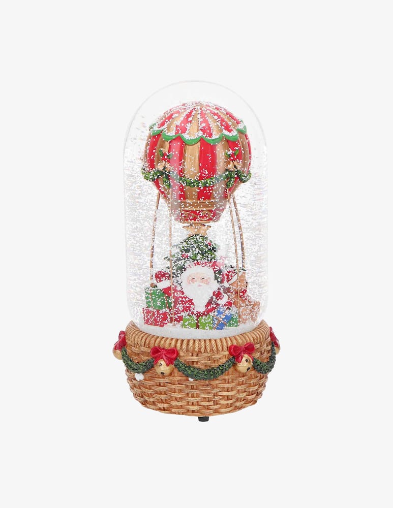 Timstor Palla di neve Babbo Natale in mongolfiera - immagine 1 Timstor Palla di neve Babbo Natale in mongolfiera - immagine 1
