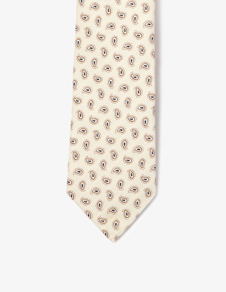 Sartoria Italiana Cravatta fantasia paisley - immagine 2 Sartoria Italiana Cravatta fantasia paisley - immagine 2