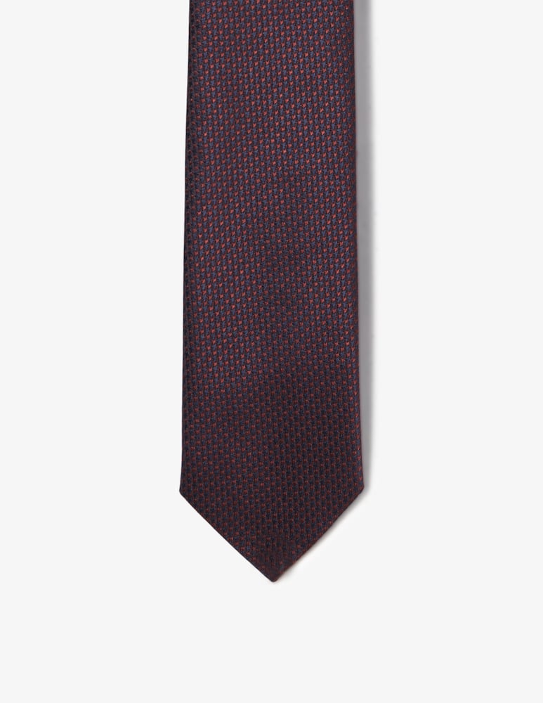 rinascente Sartoria Italiana Embroidered pattern tie