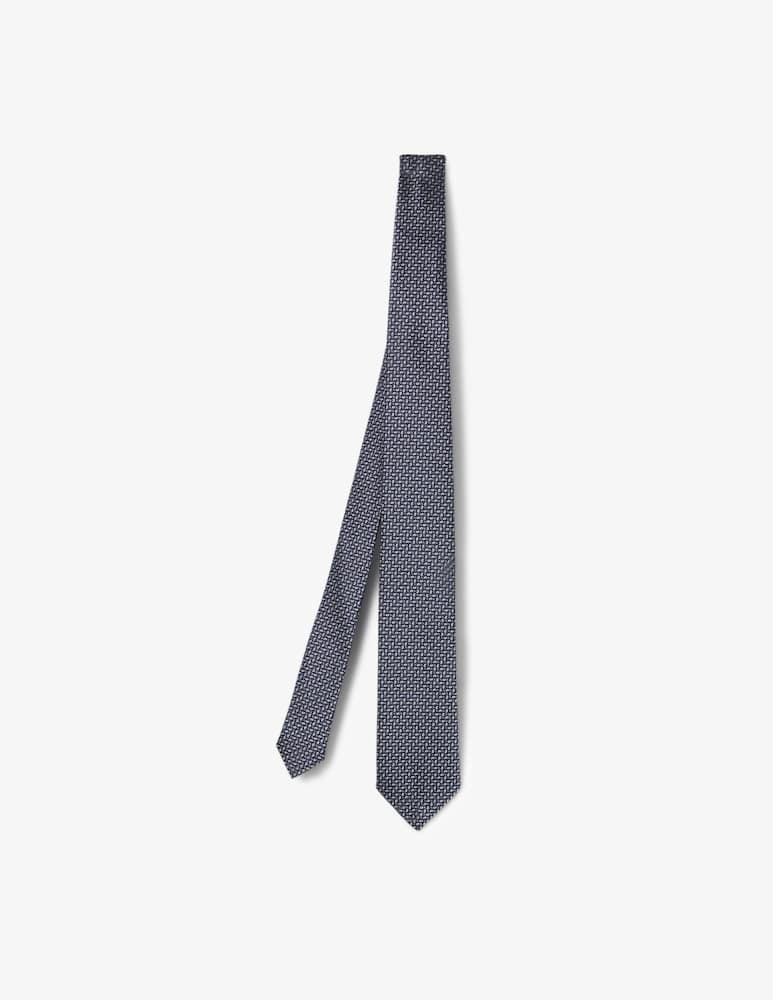 rinascente Sartoria Italiana Microprint tie