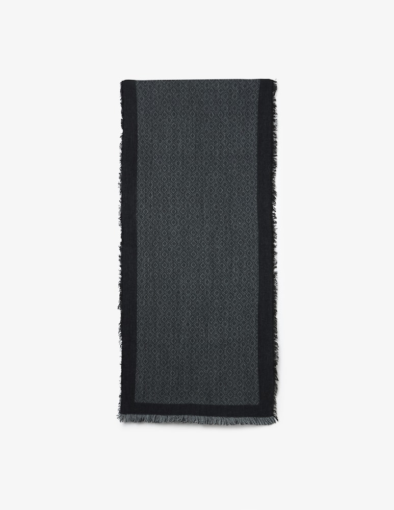 Rinascente Collection Jacquard cars scarf - picture 1 Rinascente Collection Jacquard cars scarf - picture 1