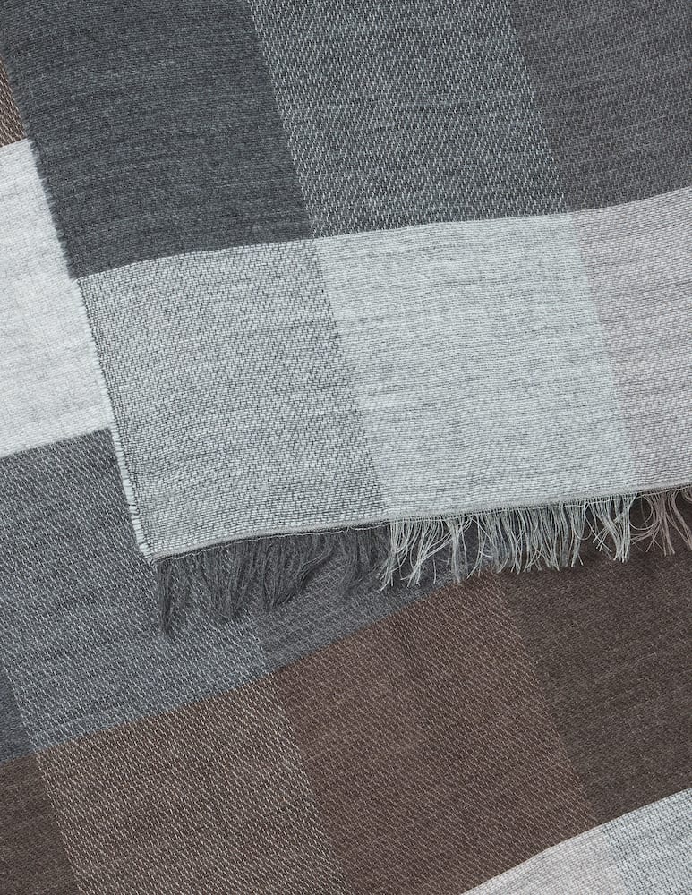 Rinascente Collection Delbert check scarf - picture 2