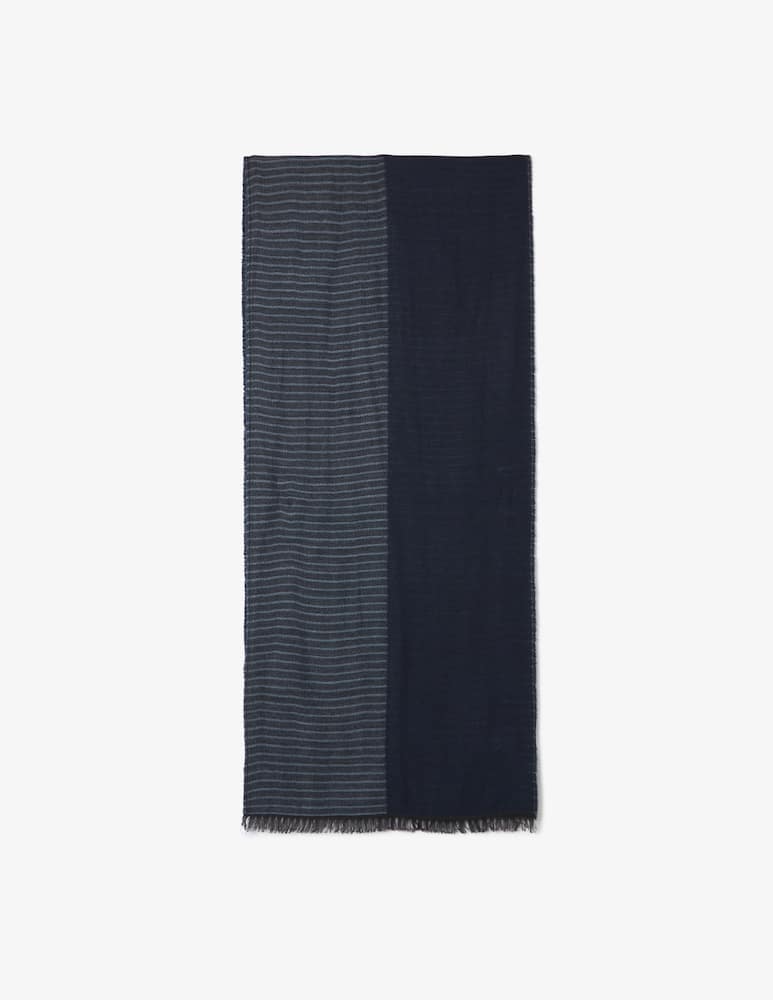 Rinascente Collection Jacquard stripe scarf - picture 1 Rinascente Collection Jacquard stripe scarf - picture 1