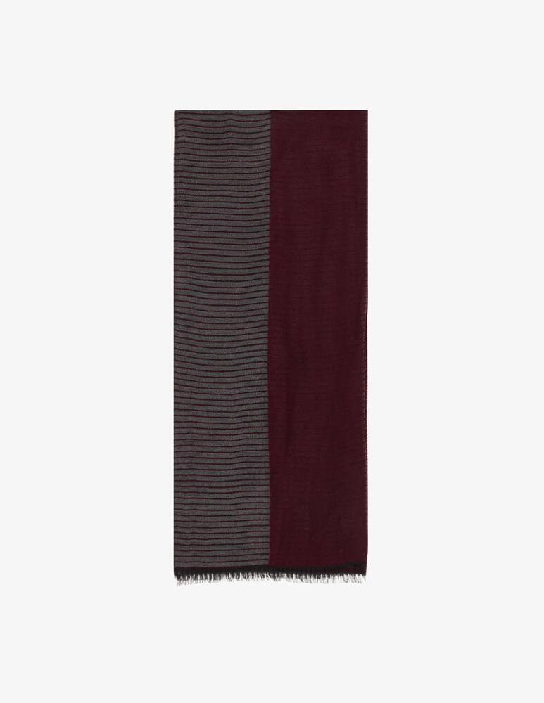 Rinascente Collection Jacquard stripe scarf - picture 1 Rinascente Collection Jacquard stripe scarf - picture 1