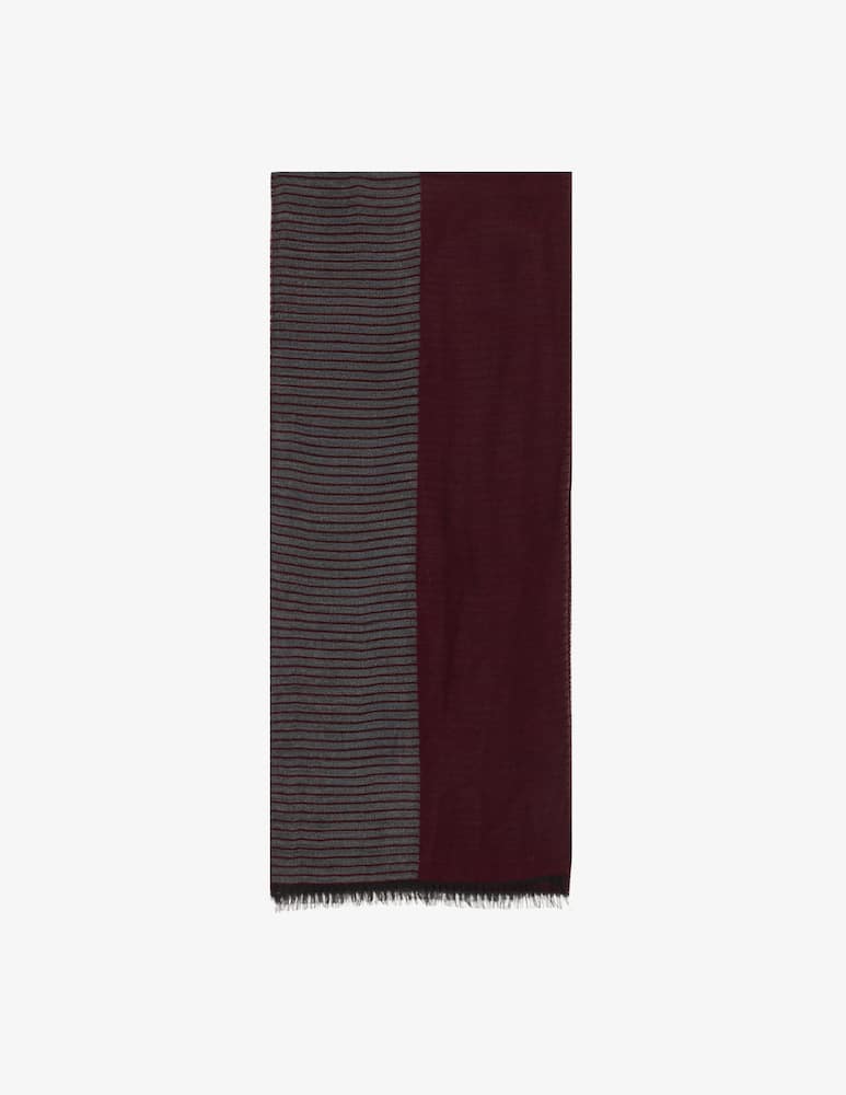 rinascente Rinascente Collection Jacquard stripe scarf