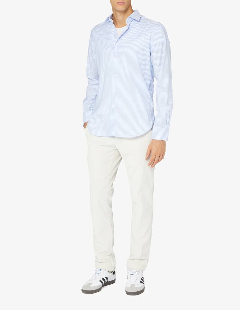 rinascente Delsiena Modern journey stripe shirt