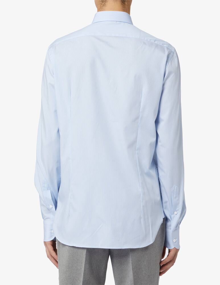 rinascente Delsiena Modern journey micro stripe shirt