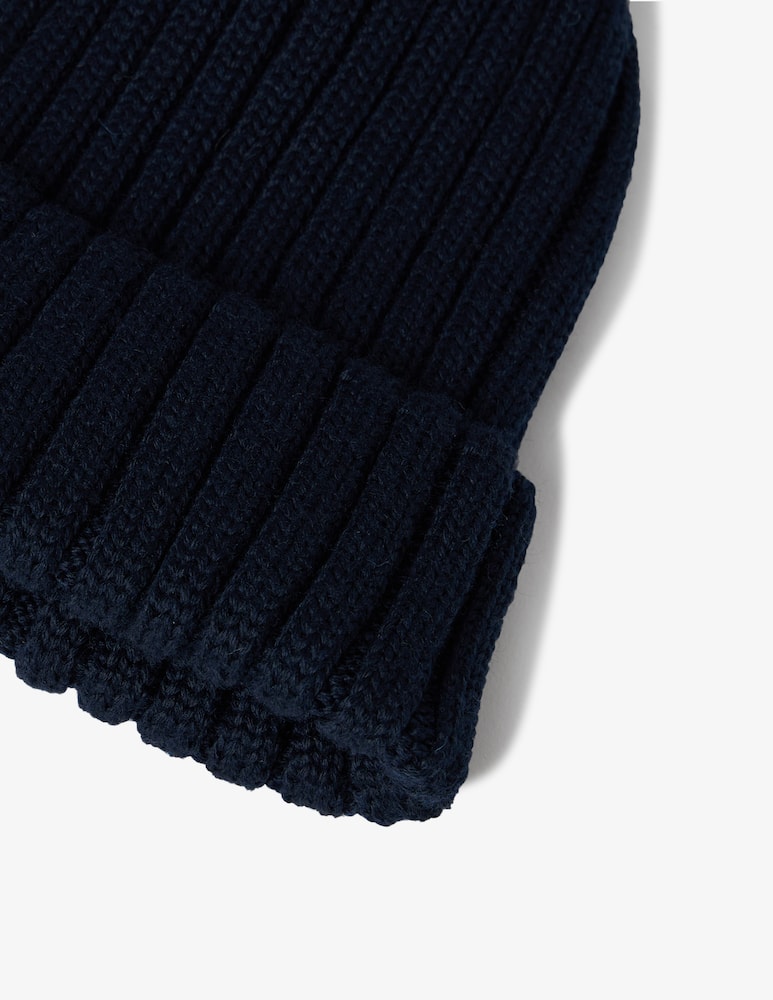 Rinascente Collection Cappello beanie a coste - immagine 4 Rinascente Collection Cappello beanie a coste - immagine 4