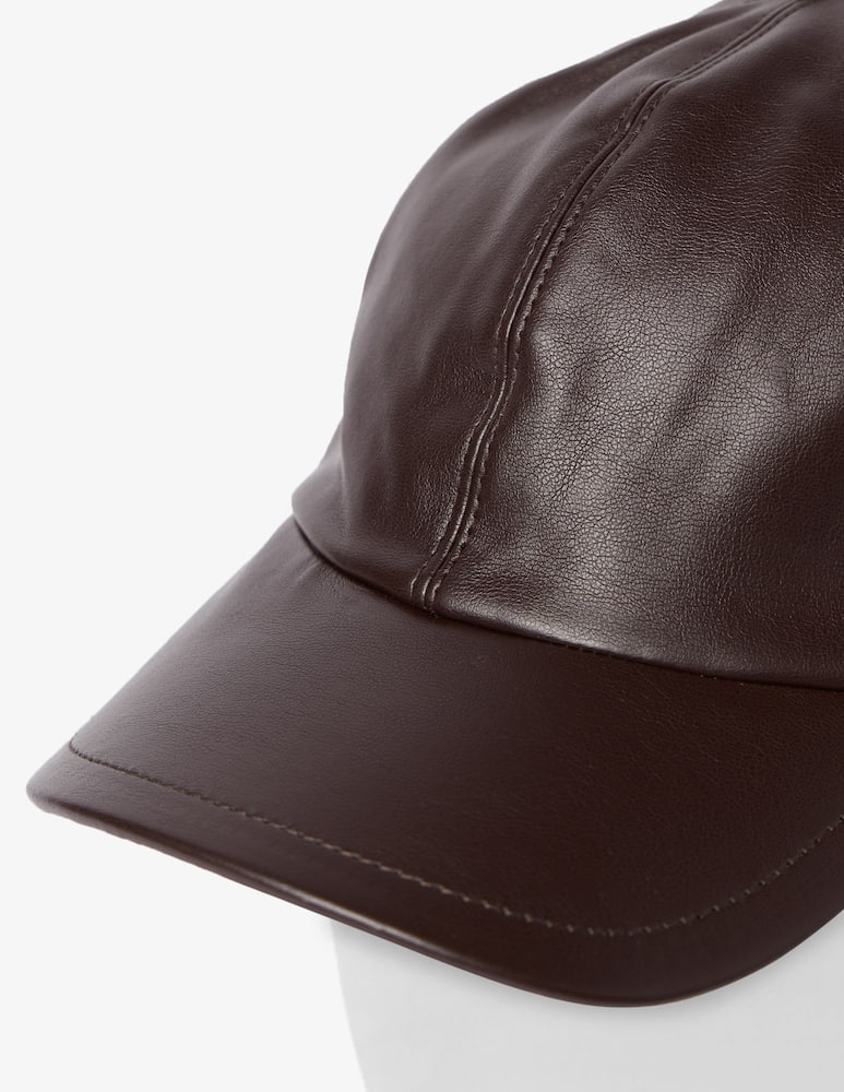 Rinascente Collection Cappello baseball eco pelle - immagine 4 Rinascente Collection Cappello baseball eco pelle - immagine 4