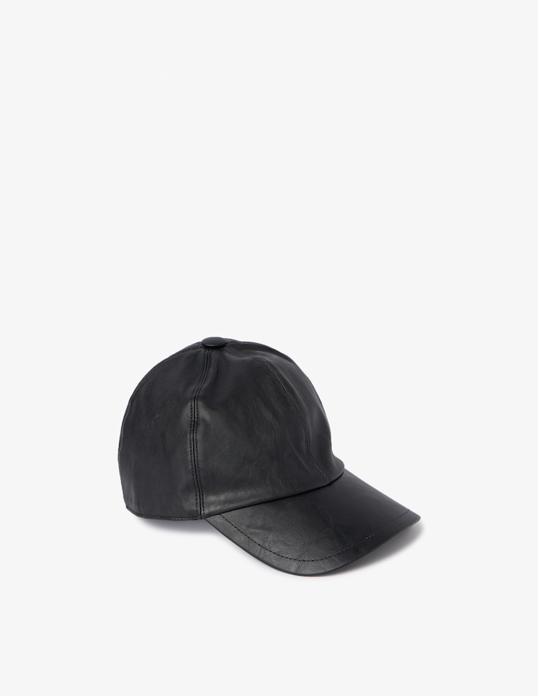 Rinascente Collection Cappello baseball in eco pelle - immagine 2 Rinascente Collection Cappello baseball in eco pelle - immagine 2