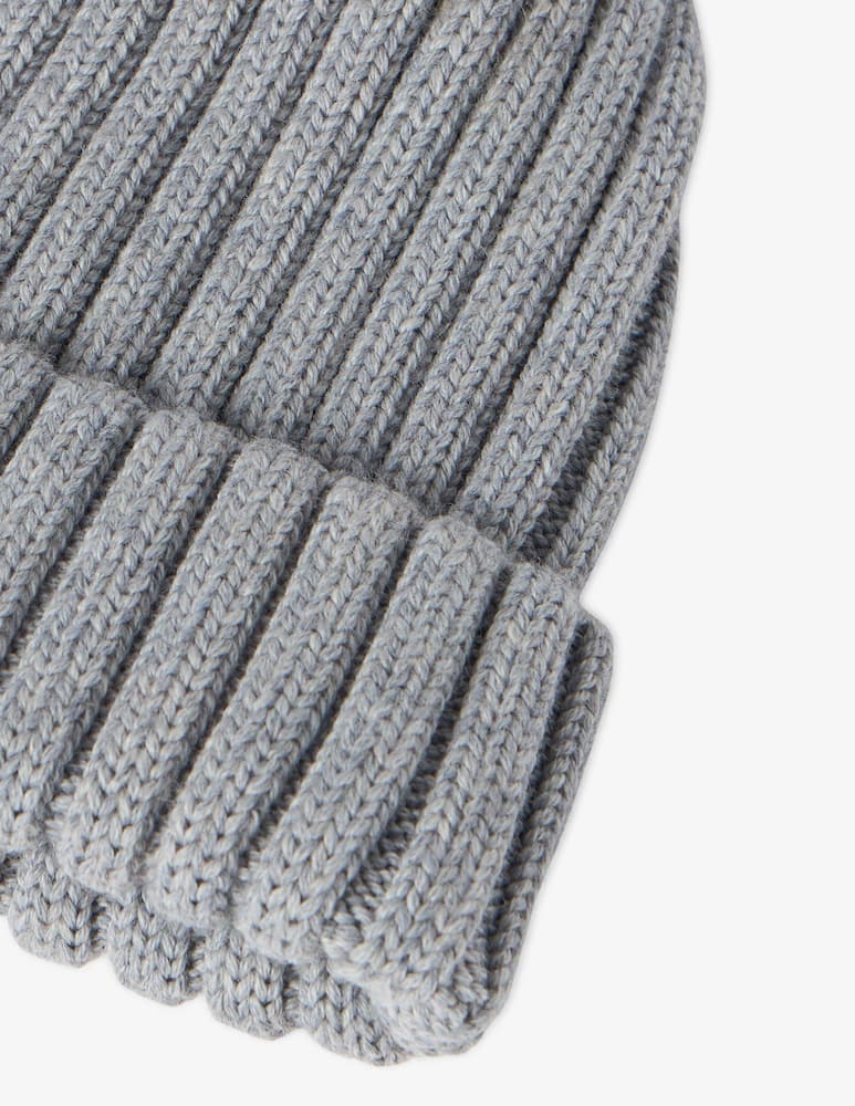 Rinascente Collection Cappello beanie a coste - immagine 4 Rinascente Collection Cappello beanie a coste - immagine 4