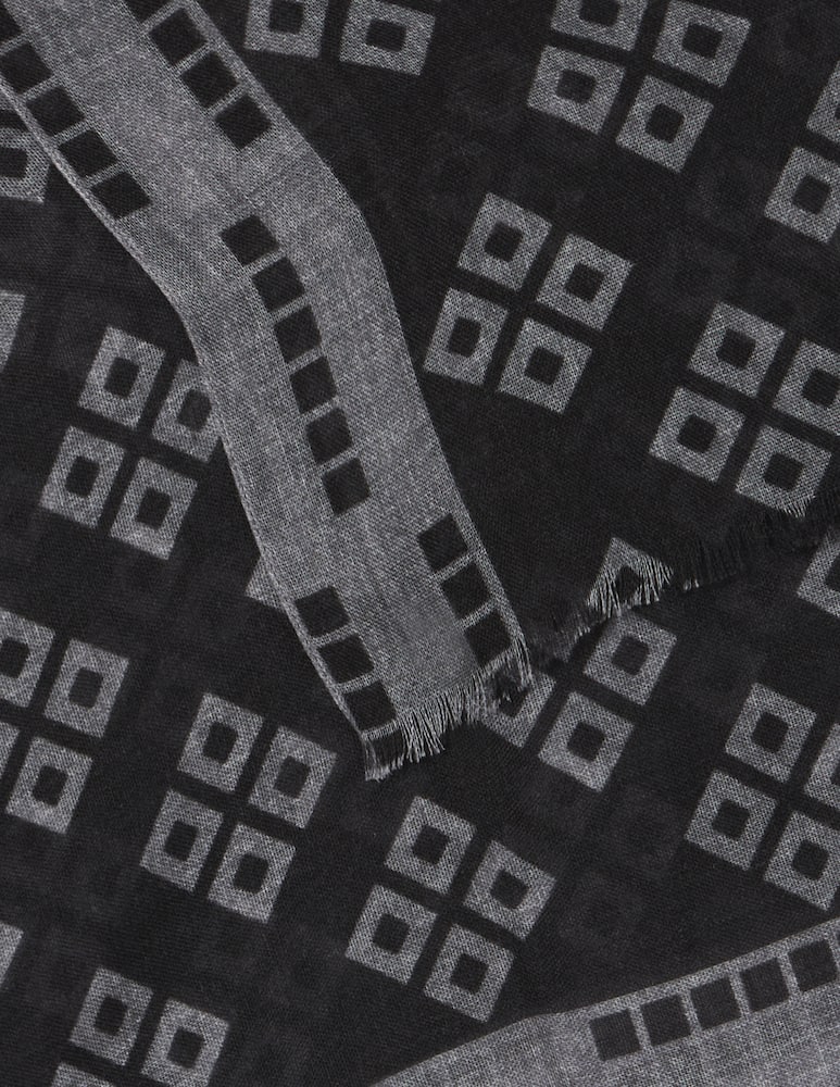 Rinascente Collection Geometric pattern stole - picture 2