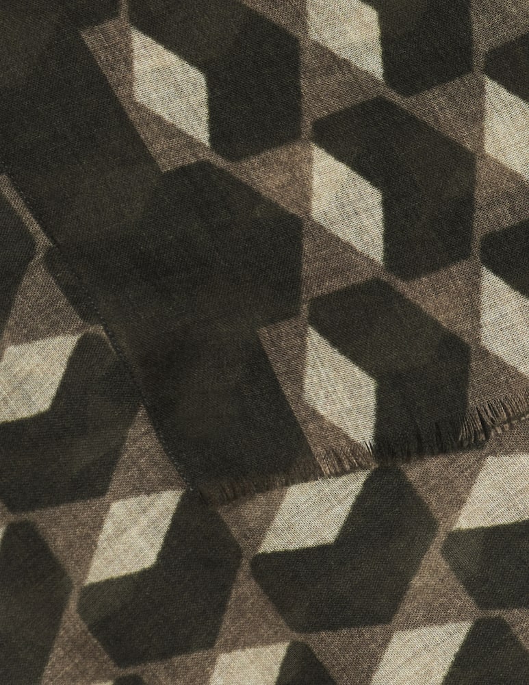 Rinascente Collection Geometric pattern scarf - picture 2 Rinascente Collection Geometric pattern scarf - picture 2