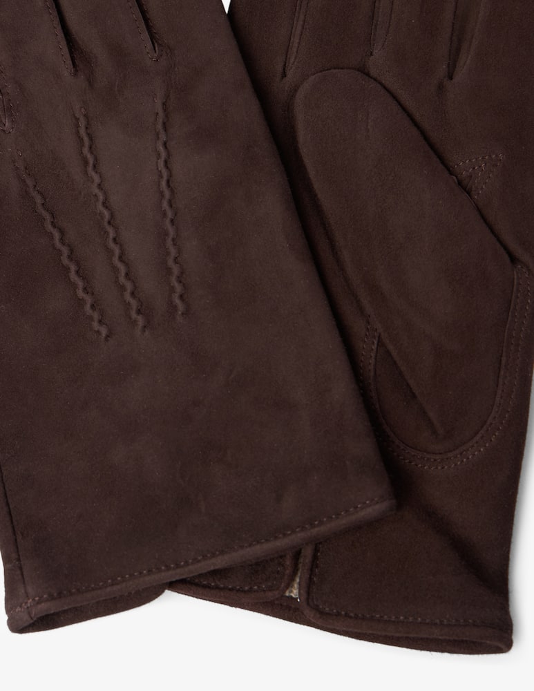 rinascente Rinascente Collection Guanti in camoscio 3 cordoni