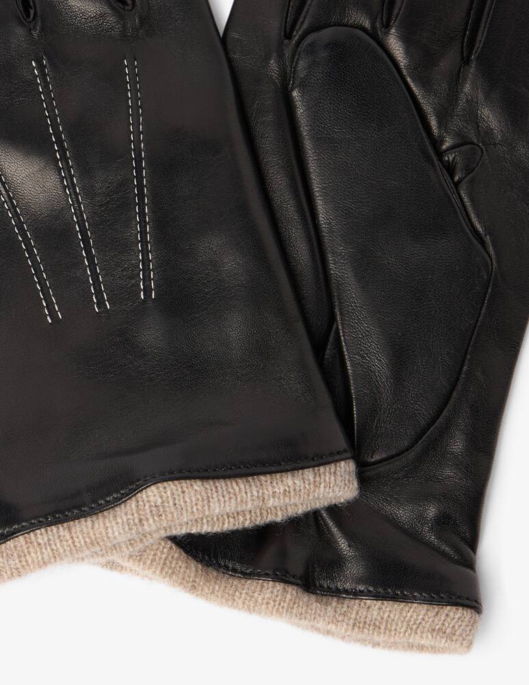 rinascente Rinascente Collection Nappa gloves with contrast stitch