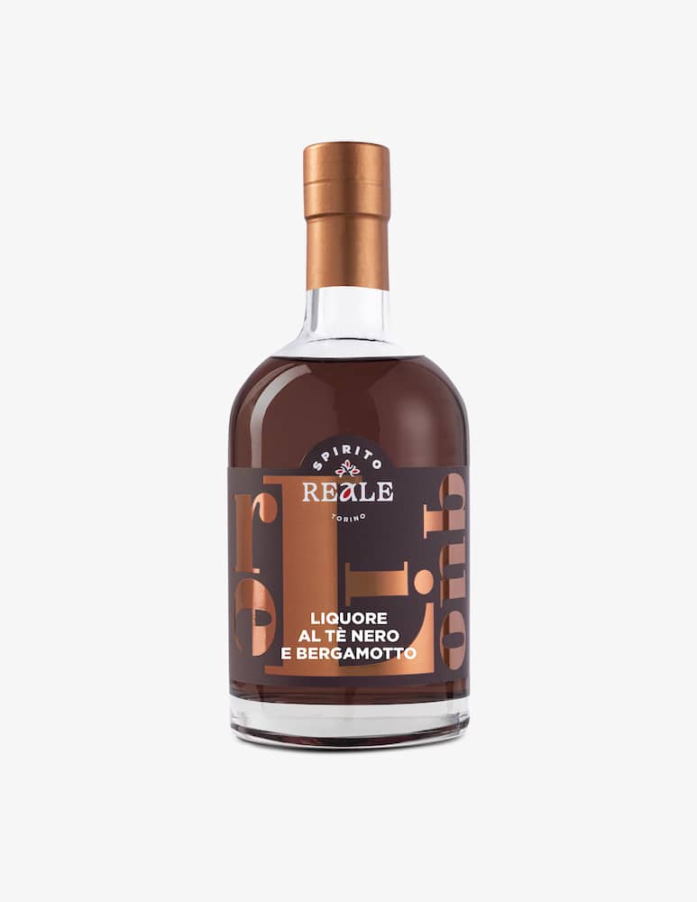 Spirito Reale Liquore al Tè Nero e Bergamotto 50cl - immagine 1 Spirito Reale Liquore al Tè Nero e Bergamotto 50cl - immagine 1