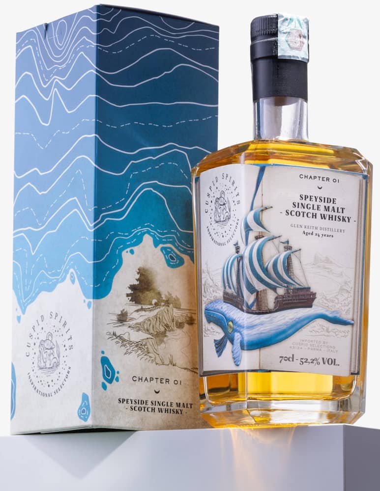 rinascente Cuspid Selection Speyside Whisky Glen Keith Distellery 24 Y.O. 500ml