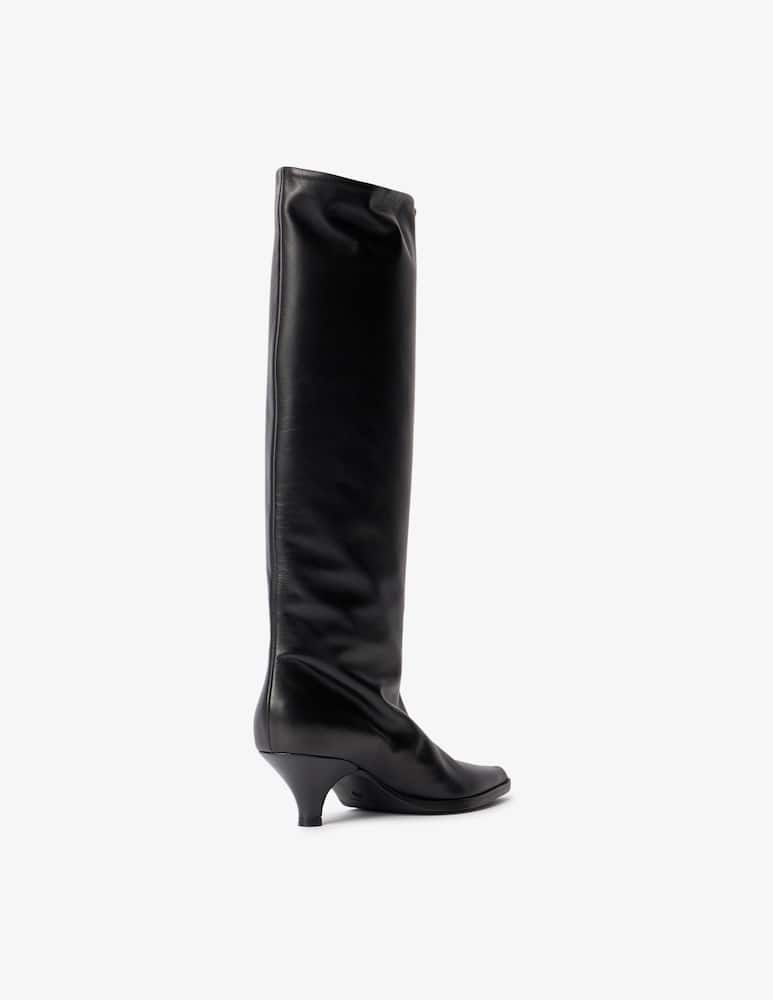 Strategia Knee-high boots with kitten heel - picture 3 Strategia Knee-high boots with kitten heel - picture 3