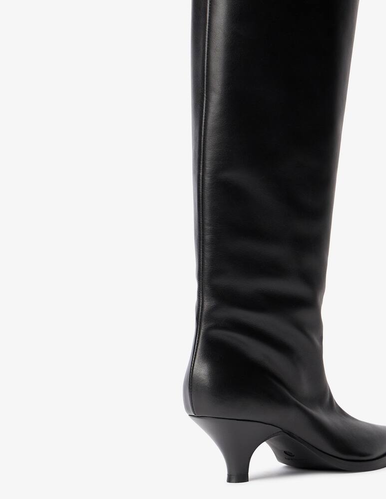 rinascente Strategia Knee-high boots with kitten heel