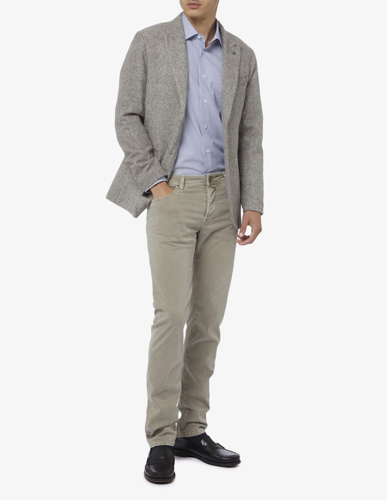 rinascente Sartoria Italiana Regular clas stripe shirt