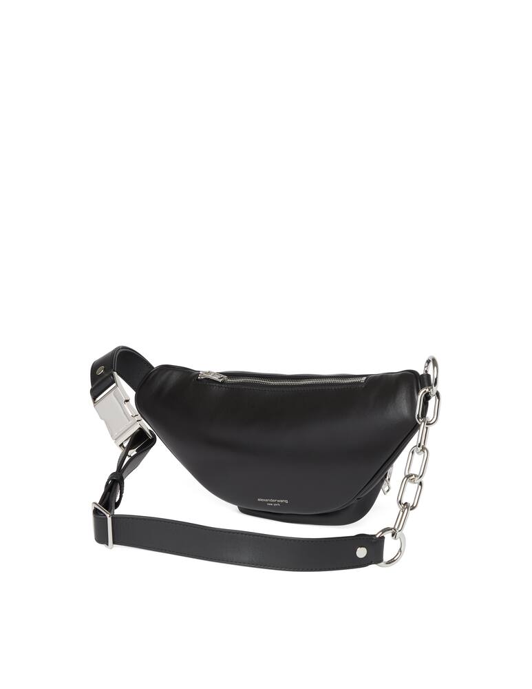 rinascente Alexander Wang Marsupio in pelle Attica - nero