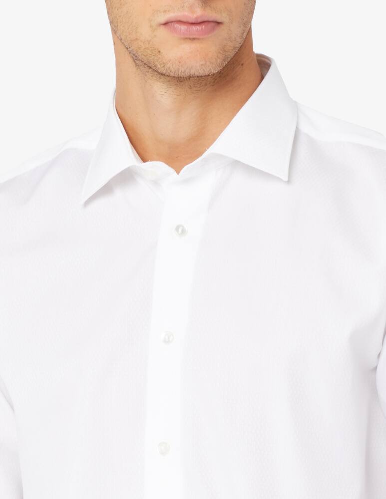 rinascente Sartoria Italiana Modern microstr no iron shirt