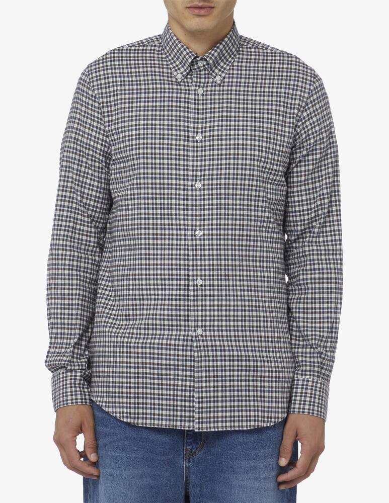 Sartoria Italiana Modern flannel check shirt - picture 1 Sartoria Italiana Modern flannel check shirt - picture 1