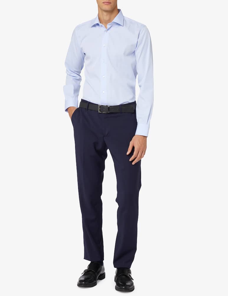 rinascente Sartoria Italiana Modern microstr no iron shirt