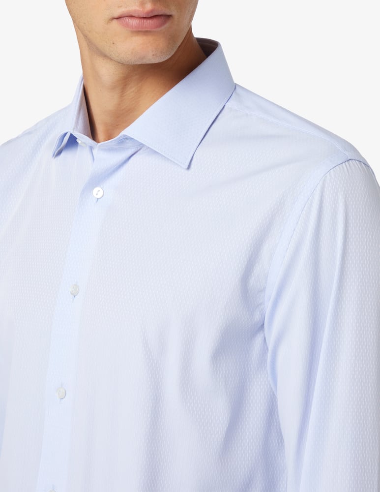 rinascente Sartoria Italiana Modern microstr no iron shirt