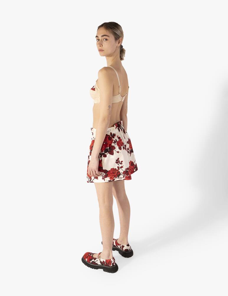 rinascente Antonio Marras Pantaloncini a vita alta in cotone - bianco