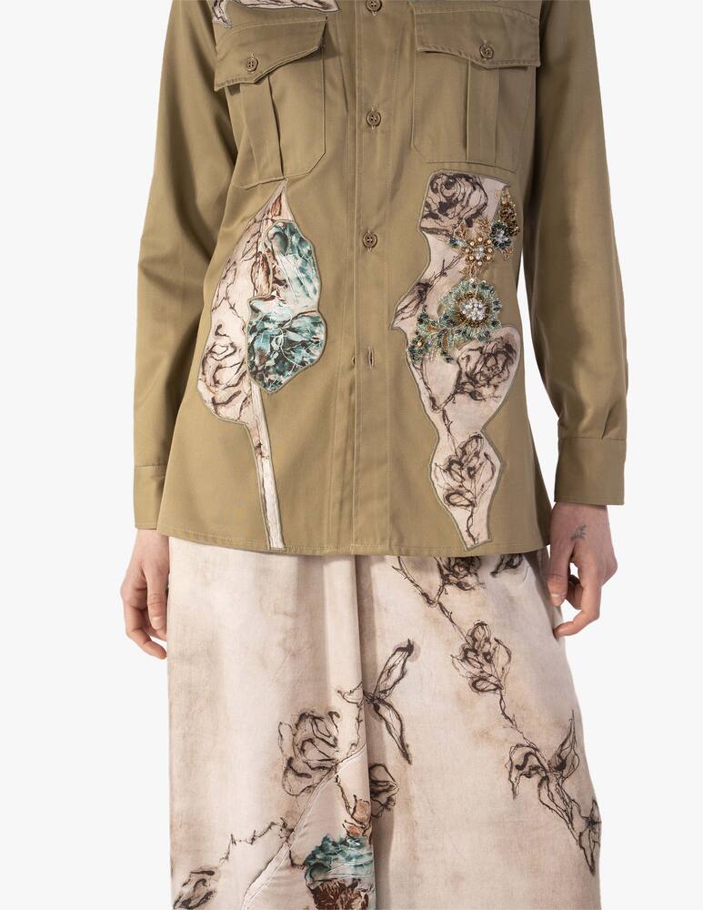 rinascente Antonio Marras Cotton overshirt jacket - beige