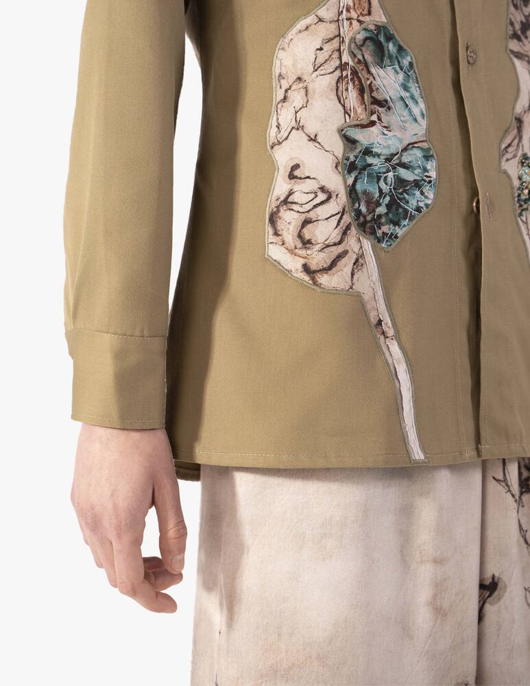 rinascente Antonio Marras Cotton overshirt jacket - beige