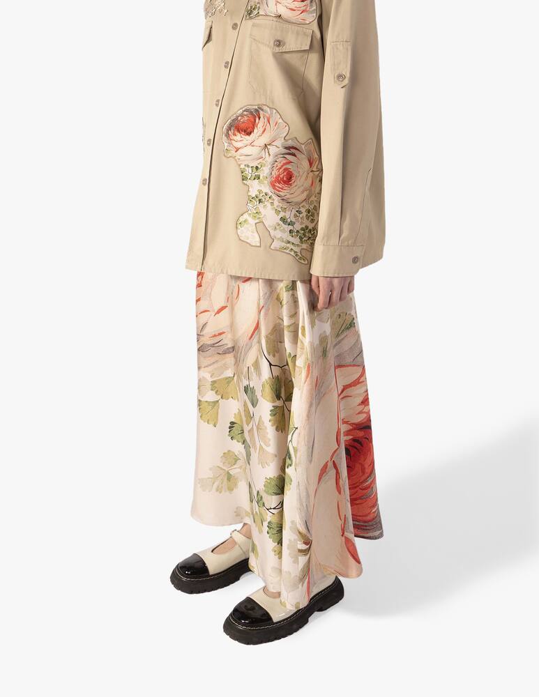 rinascente Antonio Marras Giacca overshirt in cotone - beige