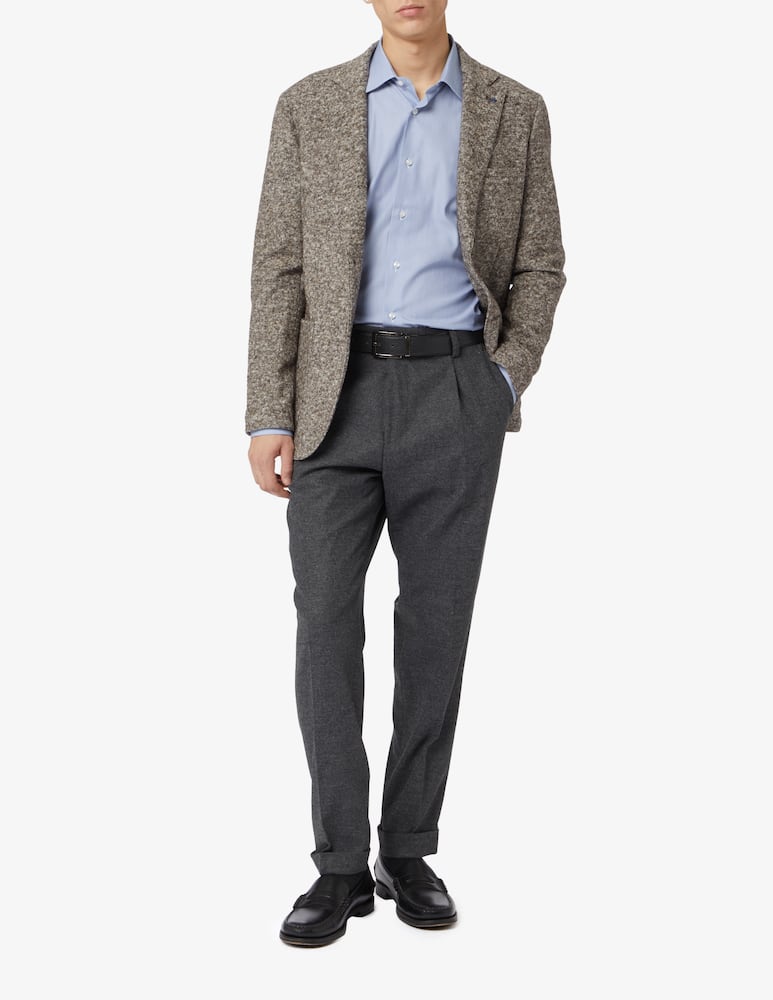 rinascente Sartoria Italiana Camicia modern riga doppio ritorto