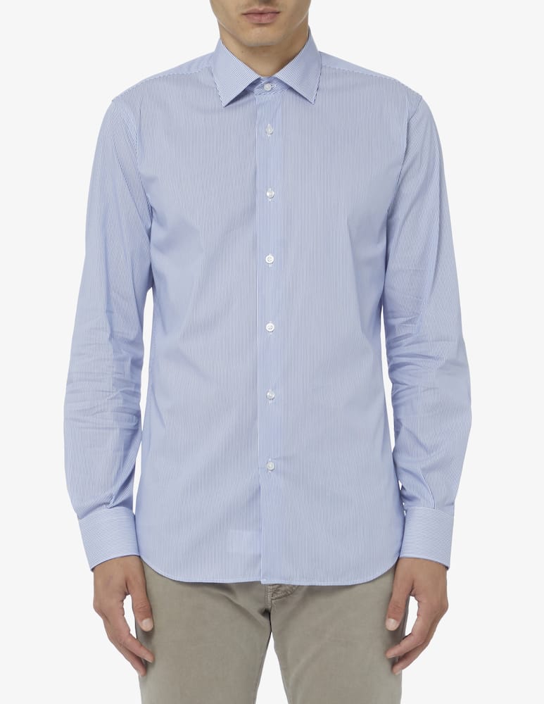 Sartoria Italiana Camicia modern stretch riga - immagine 1 Sartoria Italiana Camicia modern stretch riga - immagine 1