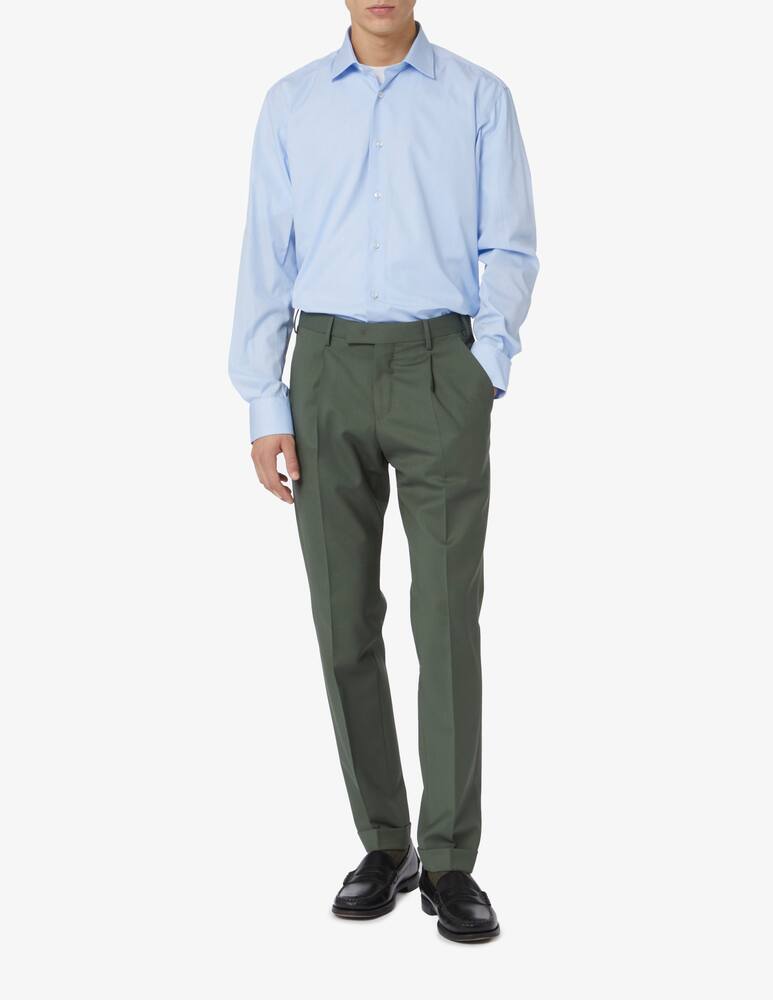 rinascente Sartoria Italiana Regular vichy double twisted shirt